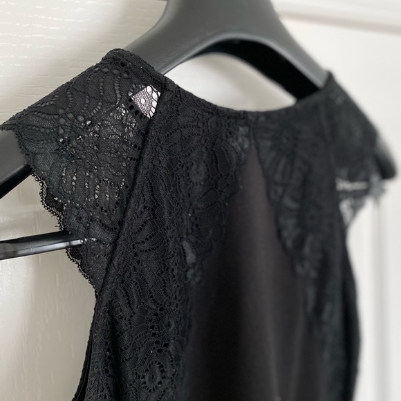 H&M | High Neck Lace Bodycon Dress - Picture 7 of 11